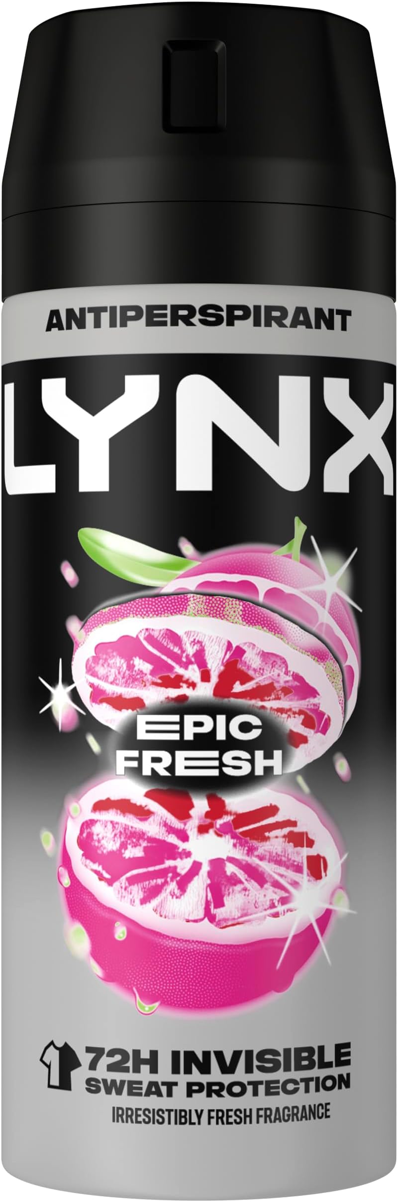 Lynx Epic Fresh Deodorant Anti-Perspirant Body Spray 150 ml Pack of 6