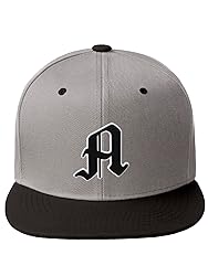 Daxton Classic Snapback Old English A to Z Numbers