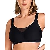 HSIA Women's Seamless Wireless Bras with Support and Lift No Underwire Supportive Bras with Back Smoothing Full Coverage