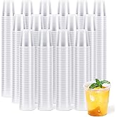 JOLLY CHEF 𝟏𝟐𝟎𝟎 𝐏𝐚𝐜𝐤 3 oz Clear Plastic Cups, Disposable Mouthwash Cups for Any Occasion, Small Bathroom Cold Party Drinking Tumblers for Tasting, Drinking and Party