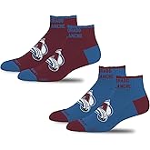 For Bare Feet NHL Unisex Kids Front and Center 2 Pack Team Colors