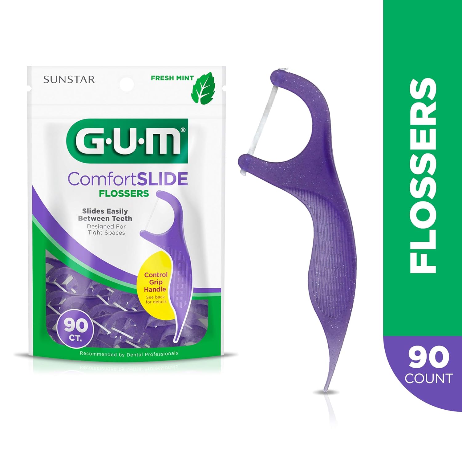 GUM Flossers Ultra Deslizantes 90