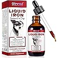 Liquid Iron Supplements for Dogs,LiquiI Iron with Vitamin C and B12,Supports Anemia, Low Enery Levels and Lethargy,Promotes Blood Health, Helps with Formation of Red Blood Cell