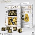 Harry Potter Hufflepuff Dice Set With Cotton Pouch - Official Wizarding World Gaming Dice