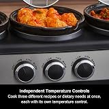 Morphy Richards TrioServe 3.9L Slow Cooker with Independent Pots 3 Settings view 3