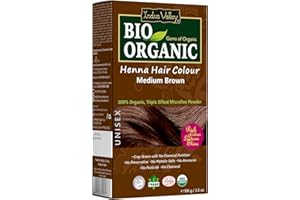 Indus Valley Medium Brown Henna Hair Color-100% Pure & Natural