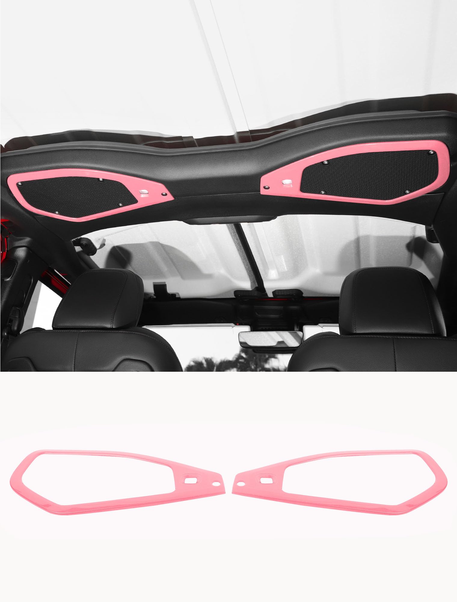 Savadicar Overhead Soundbar Speaker Trim Cover for
