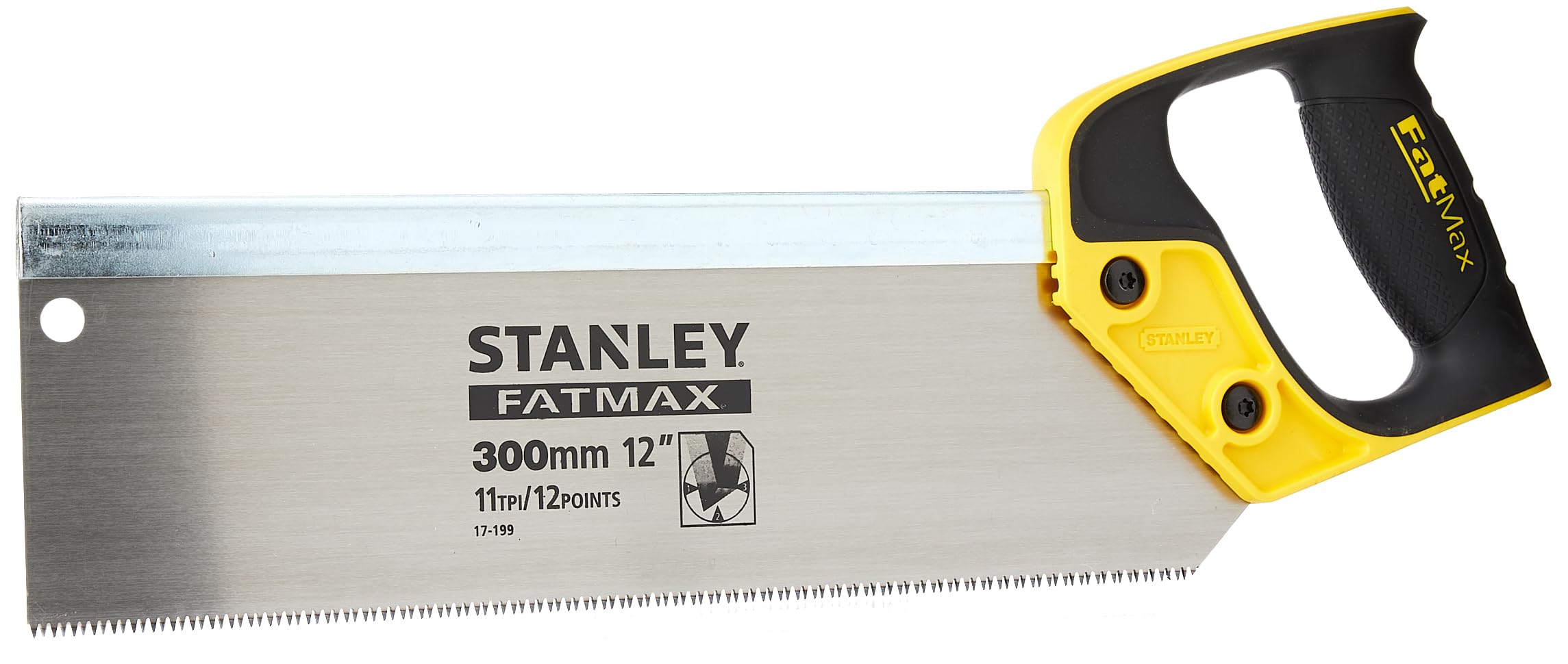 Stanley Fatmax 2-17-199 Rough Back Saw, Multi-Colour, 12 inch (300mm)