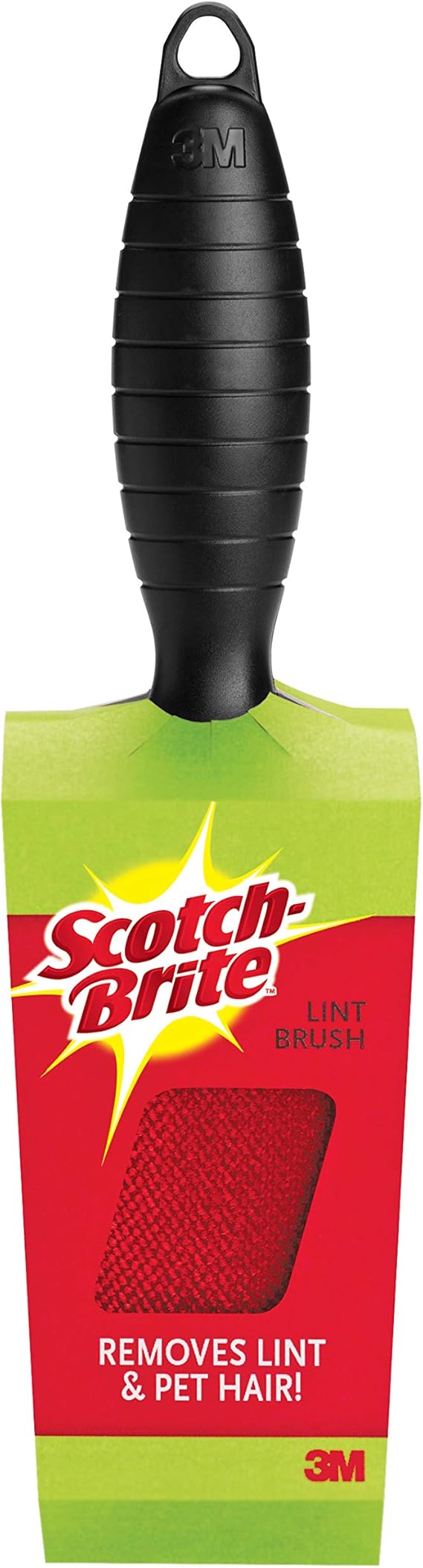 ScotchBrite Lint Brush, No Sheets, Reusable Lint Remover for Pet Hair