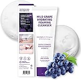 FARMSKIN Freshfood For Skin Mild Greape Hydrating Foaming Cleanser (5.9fl.oz, 175ml) - Forming Facial Cleanser/Makeup Remover Foaming Cleanser/Deep Cleansing/Non-Irritating/Korean Skin Care