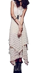 R.Vivimos Womens Sleeveless Backless Asymmetrical