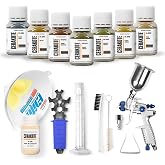 CERAKOTE&reg; H-Series 7-Color Camo Coating Kit (4 oz. Each) - Everything Needed to Spray Cerakote - Perfect Color Selection for Camo Application - Oven Cure - Durable, High Performance Ceramic Coatings