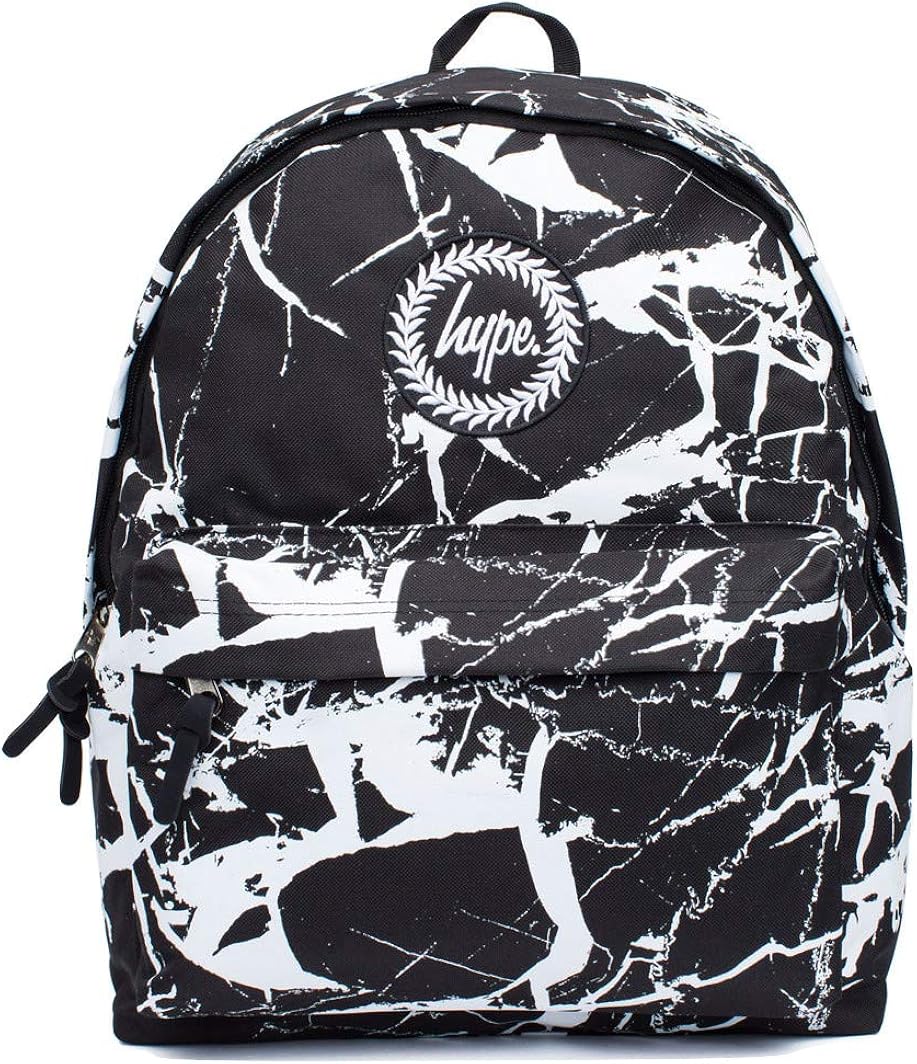 black and white hype bag