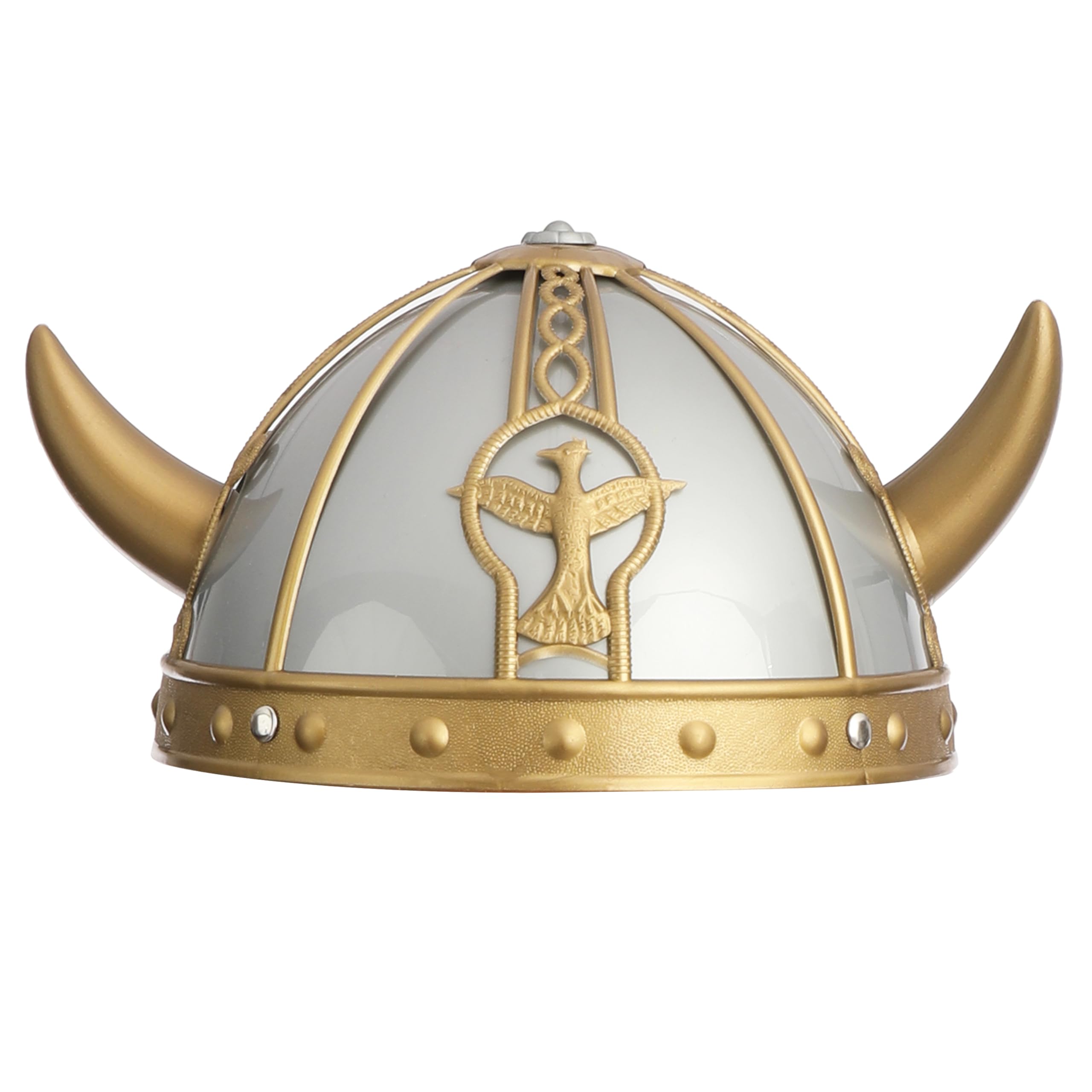 P 'tit clown Short – Adults Viking Helmet Horns – Multi-Coloured 11101
