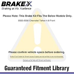 Brake X Replacement Brake Rotors Kit replacement