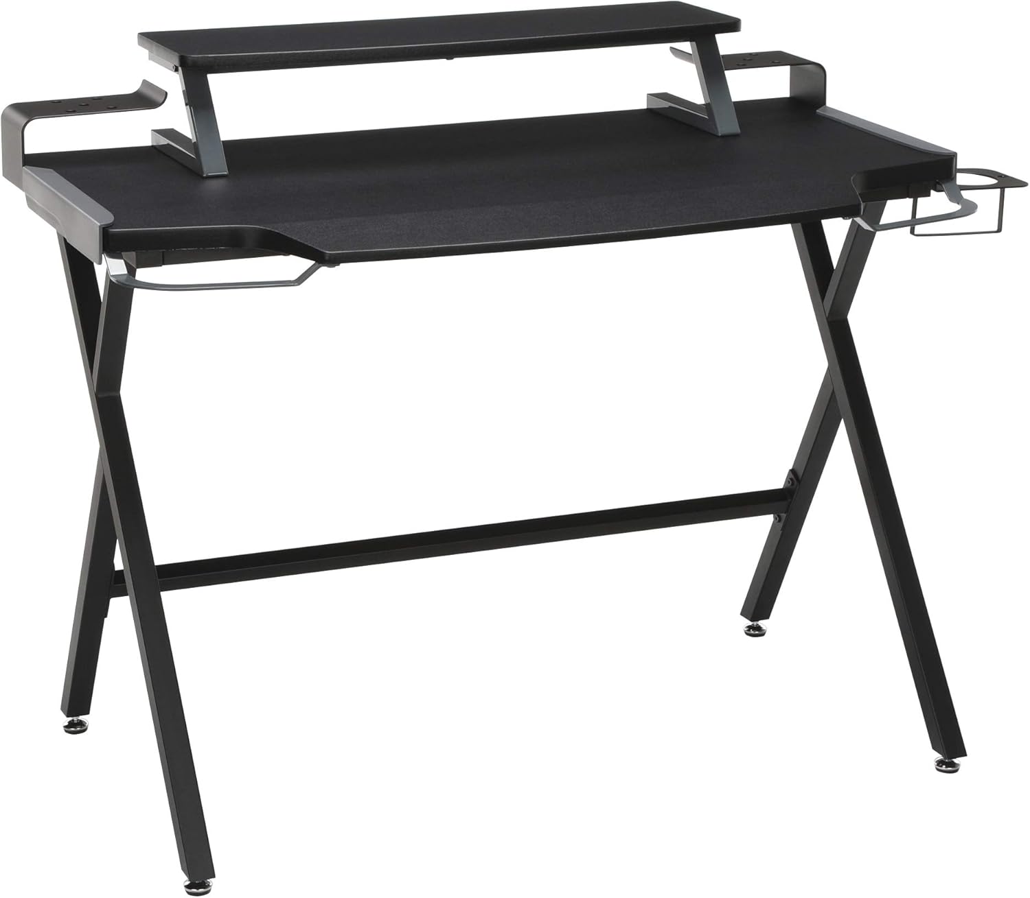 RESPAWN 1000 Gaming Computer Desk, in Gray (RSP1000GRY), Fixed Height