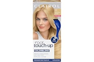 Clairol Root Touch-Up by Nice'n Easy Permanent Hair Dye, 10 Extra Light Blonde Hair Color| 100% Gray Coverage | Easy Brush Application | Matches Professional Salon Shades | Pack of 1