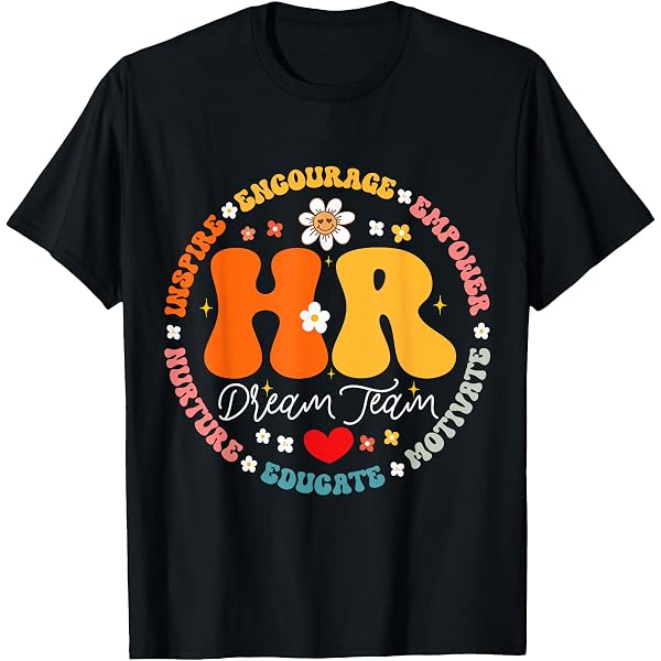 Amazon.com: I love HR Heart Design Human Resources T-Shirt