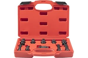 SHANKLY Motorcycle Flywheel Puller Set | 10pcs Universal Motorcycle ATV Moped Flywheel Puller Set | Motorcycle Repair Tool for Motorcycle Bikes, Honda, Suzuki, Bosch, Kawasaki, Ducati, Yamaha Flywheel