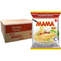 Mama Tom Yum Shrimp Instant Noodles, 60 g, Pack of 30 : Amazon.ca