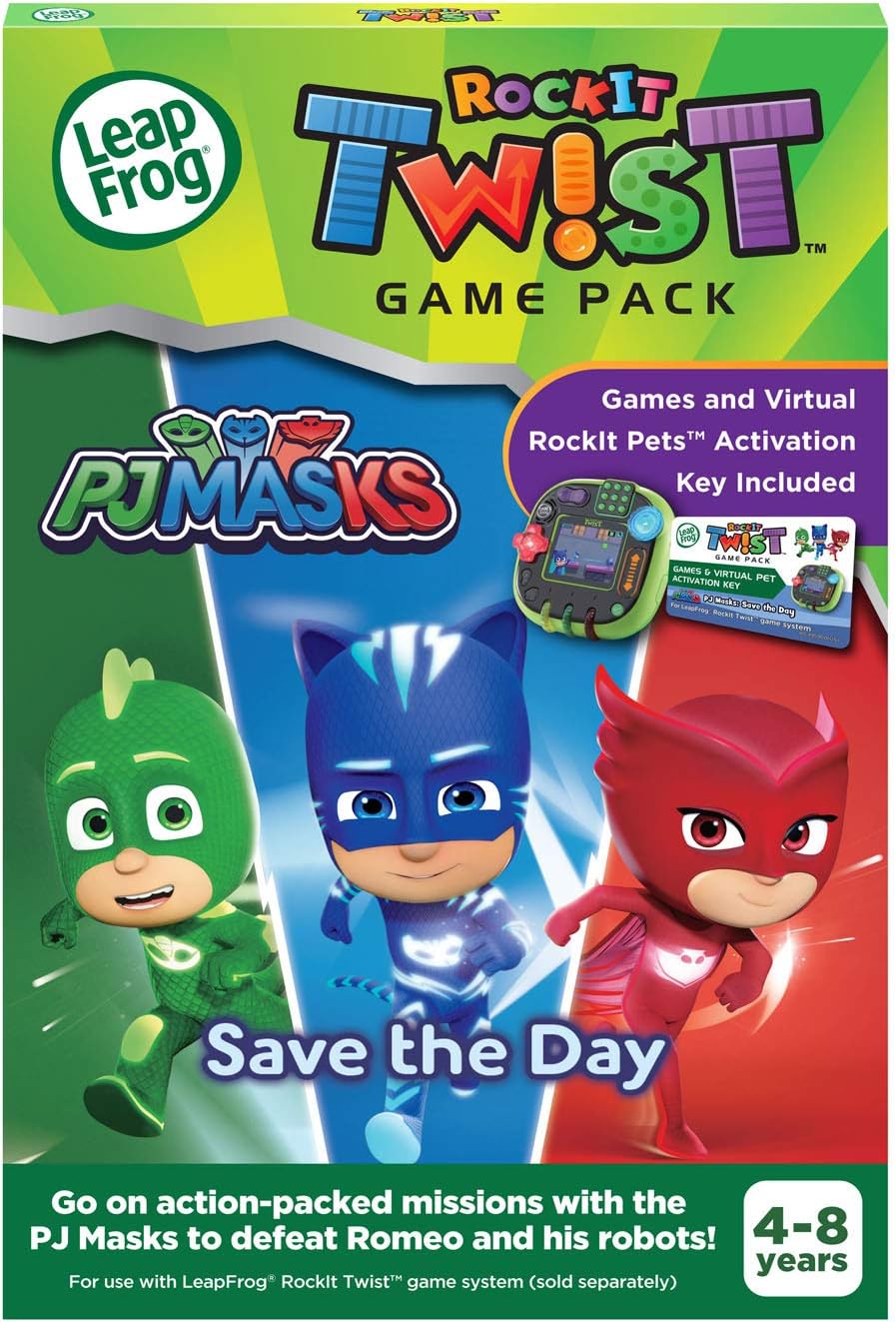 LeapFrog Rockit Twist Game Pack PJ Masks Save The Day