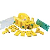 MICROJIG GRR-Ripper Complete 3D Pushblock System for Safety, Precision and Control, 3-Dimensional Force System, Ideal for Router Table and Saw and More, GR-281