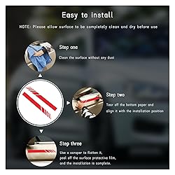 Kewucn 2PCS Car Rear View Mirror
