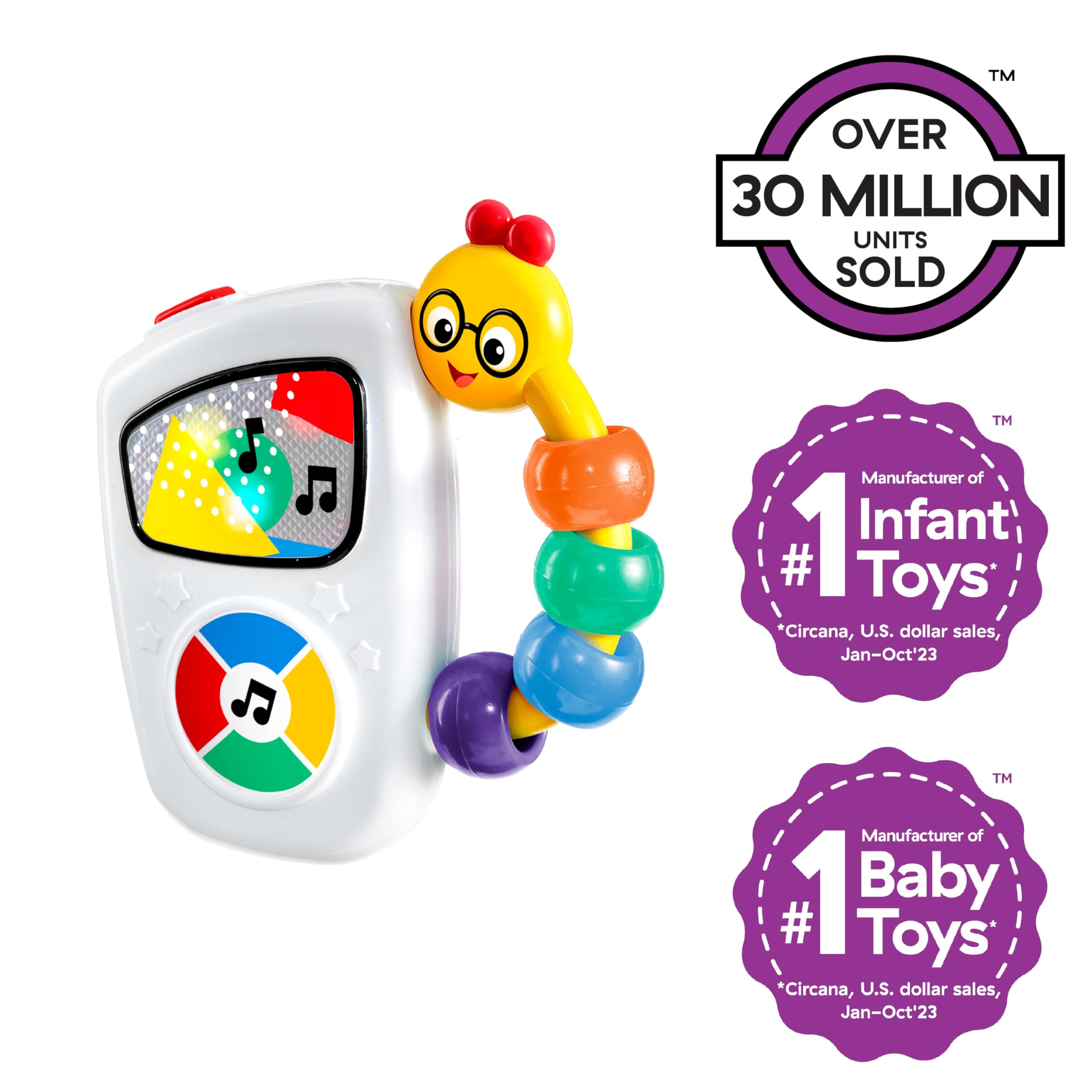 Baby Einstein Take Along Tunes Musical Toy, Ages 3 months +