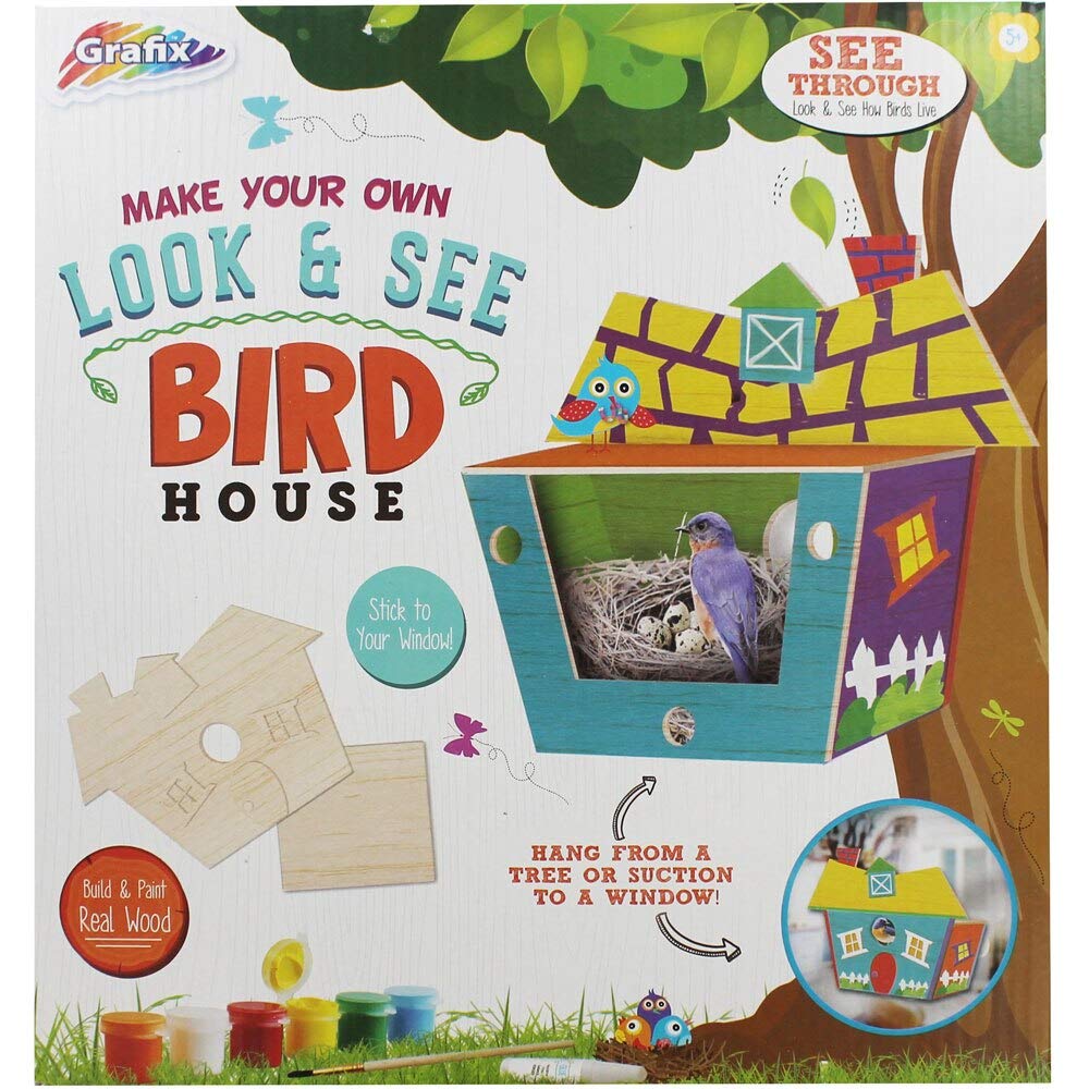 Make Your Own Look and See Bird House