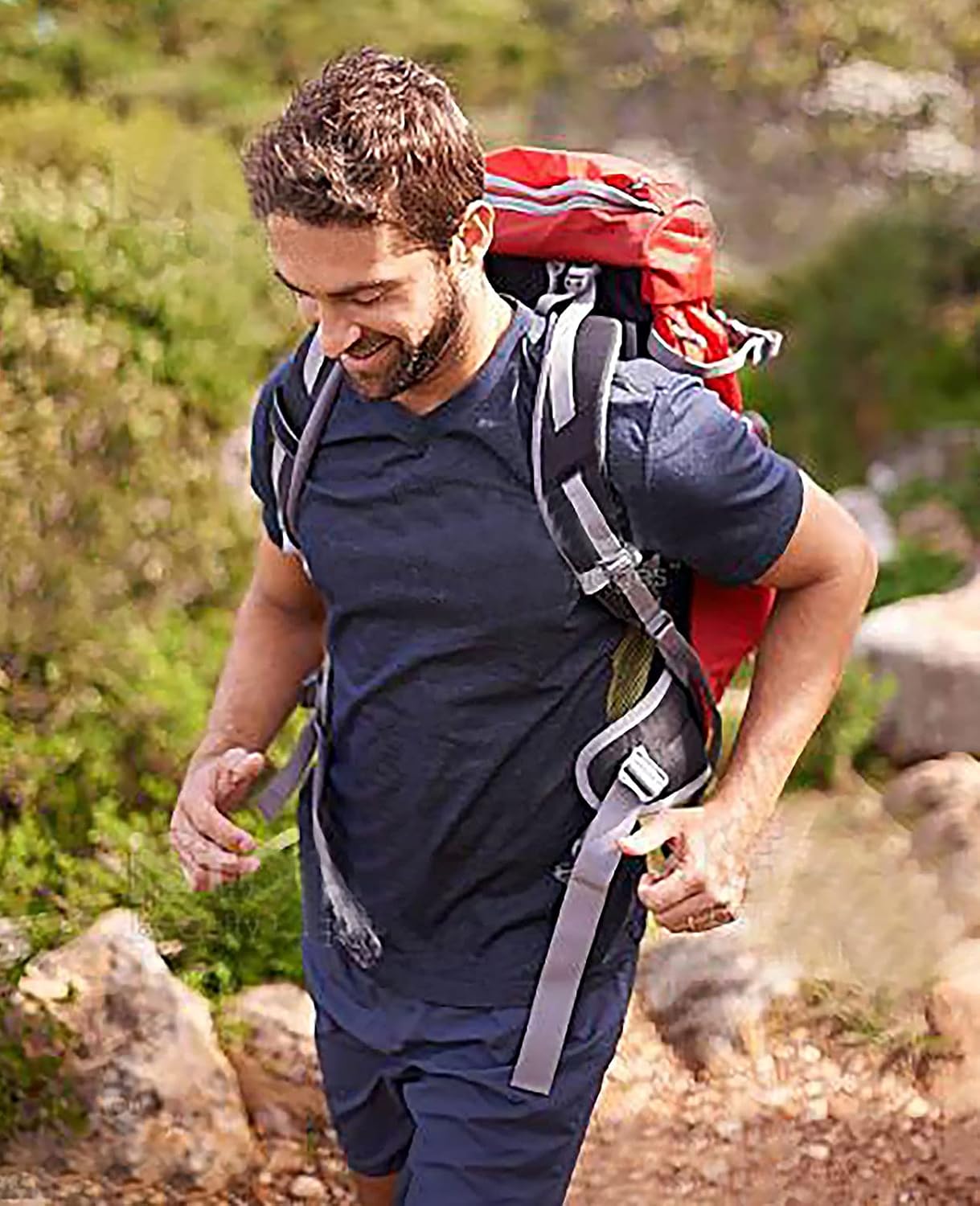 QUALFORT Men's Bamboo T-Shirt at  Men’s Clothing store