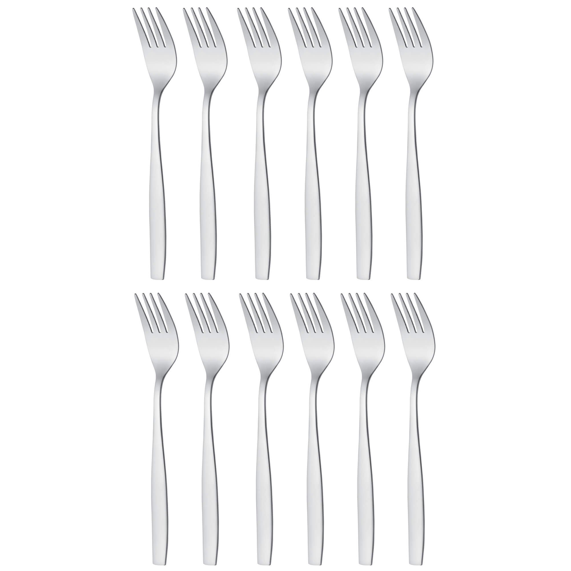 Tafelgabeln 12 Stück, Edelstahl, Serie Königstein