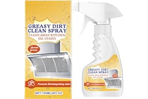 Greasy Dirt Clean Spray, Rotateepic Foam Cleaner, Multifunctional Powerful Kitchen Foam Cleaner (1pcs)