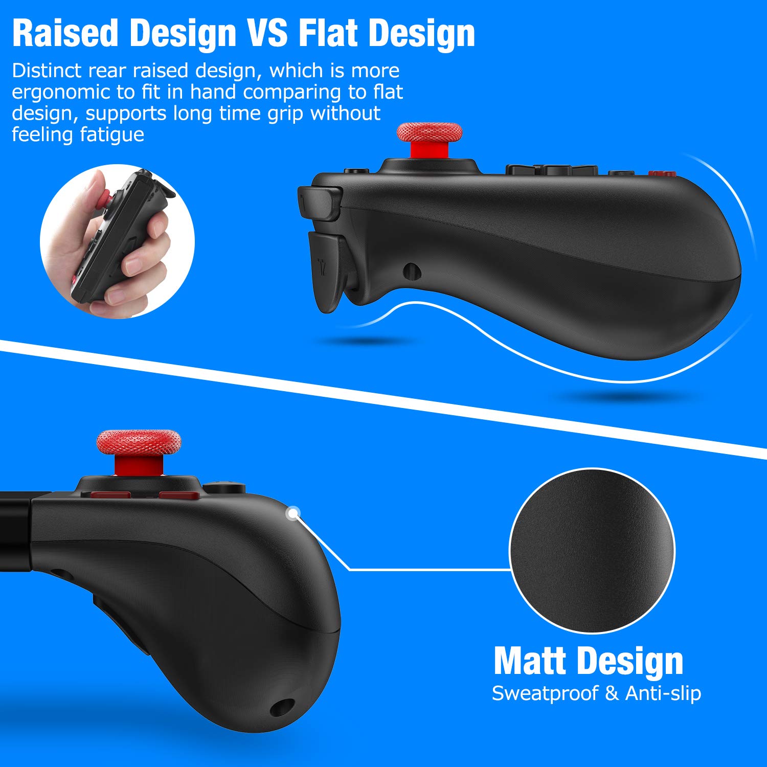 Kydlan Wired Joycon Replacement for Nintendo Switch Joycon, Programmable Alternative for nintendo switch controller joy con, Non-wireless Switch Joycon for Nintendo Switch Remote with Turbo