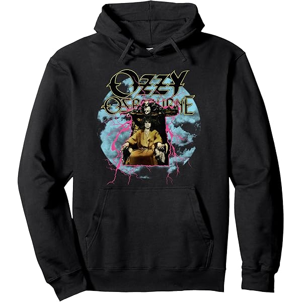 Amazon.com: Ozzy Osbourne - Blizzard Album Cover Pullover Hoodie