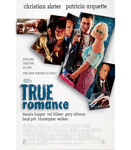 Amazon.com: True Romance Movie Poster 27x40: Lithographic Prints
