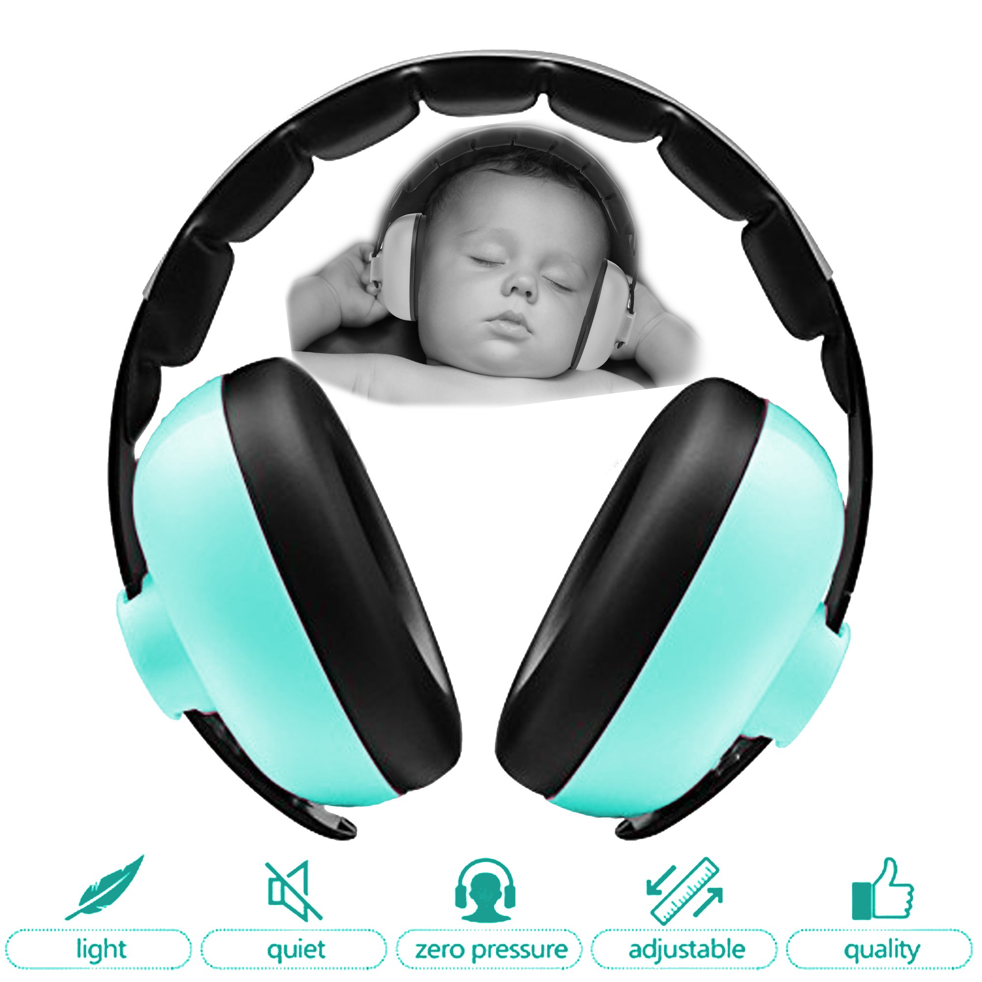 Zoom Time Baby Toddler Safety Noise Cancelling Ear Protection