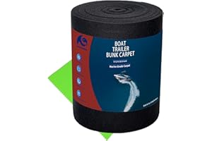 AMARINEPLAY Boat Trailer Bunk Carpet,9/12/16/20/24 inch Marine Carpet for Trailer Bunk Boards,Boat Lift Bunks,Runners,Outdoor Marine Grade Carpet Wear-Resistant Jet Ski Pontoon Bunker Cover