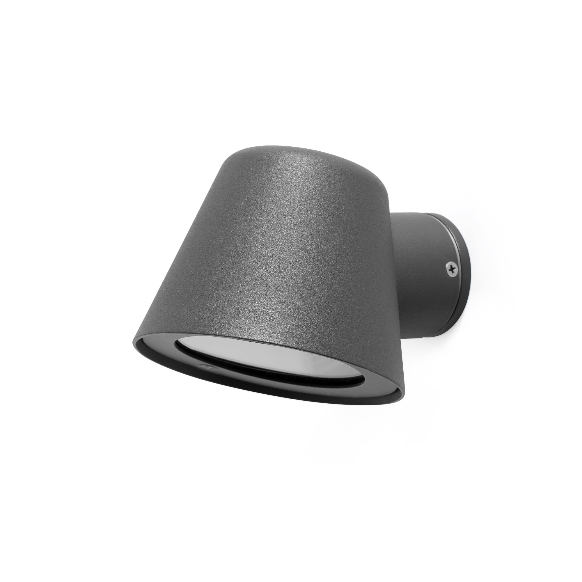 FARO BARCELONA 71363 – Gina Wall Light, 35 W, Injected Aluminium, Grey (Bulb Not Included)