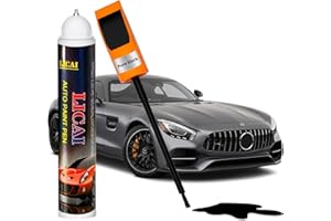 MANN-FILTER Black Touch Up Paint for Cars, 0.4 Fl Oz, Acrylic, Automotive Touch Up Paint, Gloss Finish, 2-3 sq ft/coat Coverage, Indoor and Outdoor Use, Includes Brush and Metal Tip