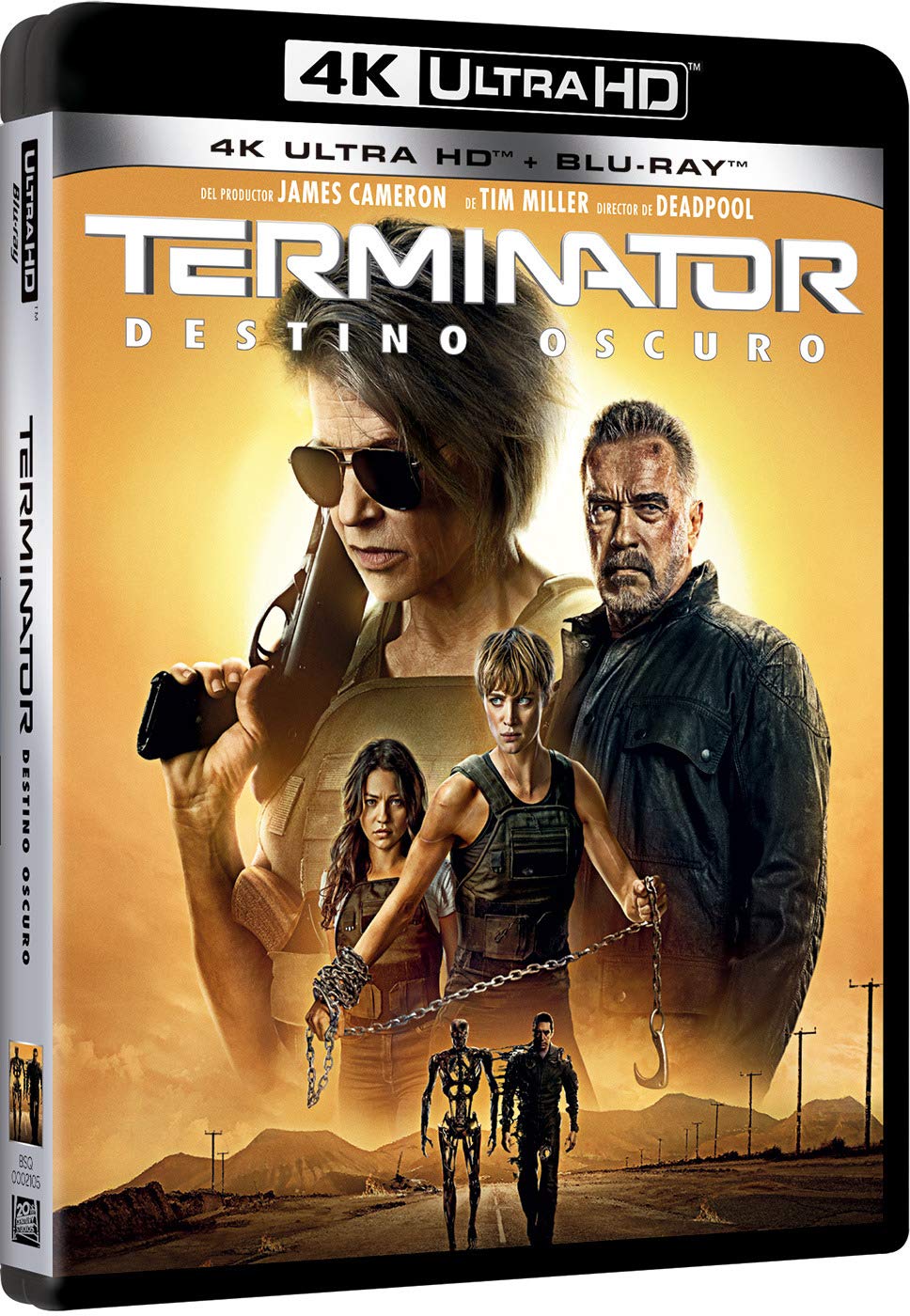 Terminator: Dark Fate [4k Ultra-HD + Blu-ray] [Region Free] (English Audio. English subtitles)