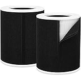 HODSEUKIN Replacement Filters Compatible with Dhyala KJ02 Air Purifiers,High-efficiency Activated carbon.（2Pack）