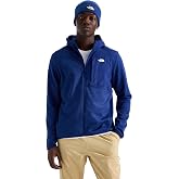 THE NORTH FACE Men's TNF Performance Fleece Full Zip Hoodie | Lightweight Hooded Top, Elastic Binding &amp; Zip Pockets