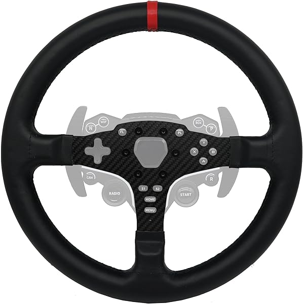 Replace 13 inch lightweight Suede/Leather Steering Wheel Replace