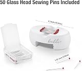 Beaditive Magnetic Pin Cushion with Drawer White 50 Pins Included view 4