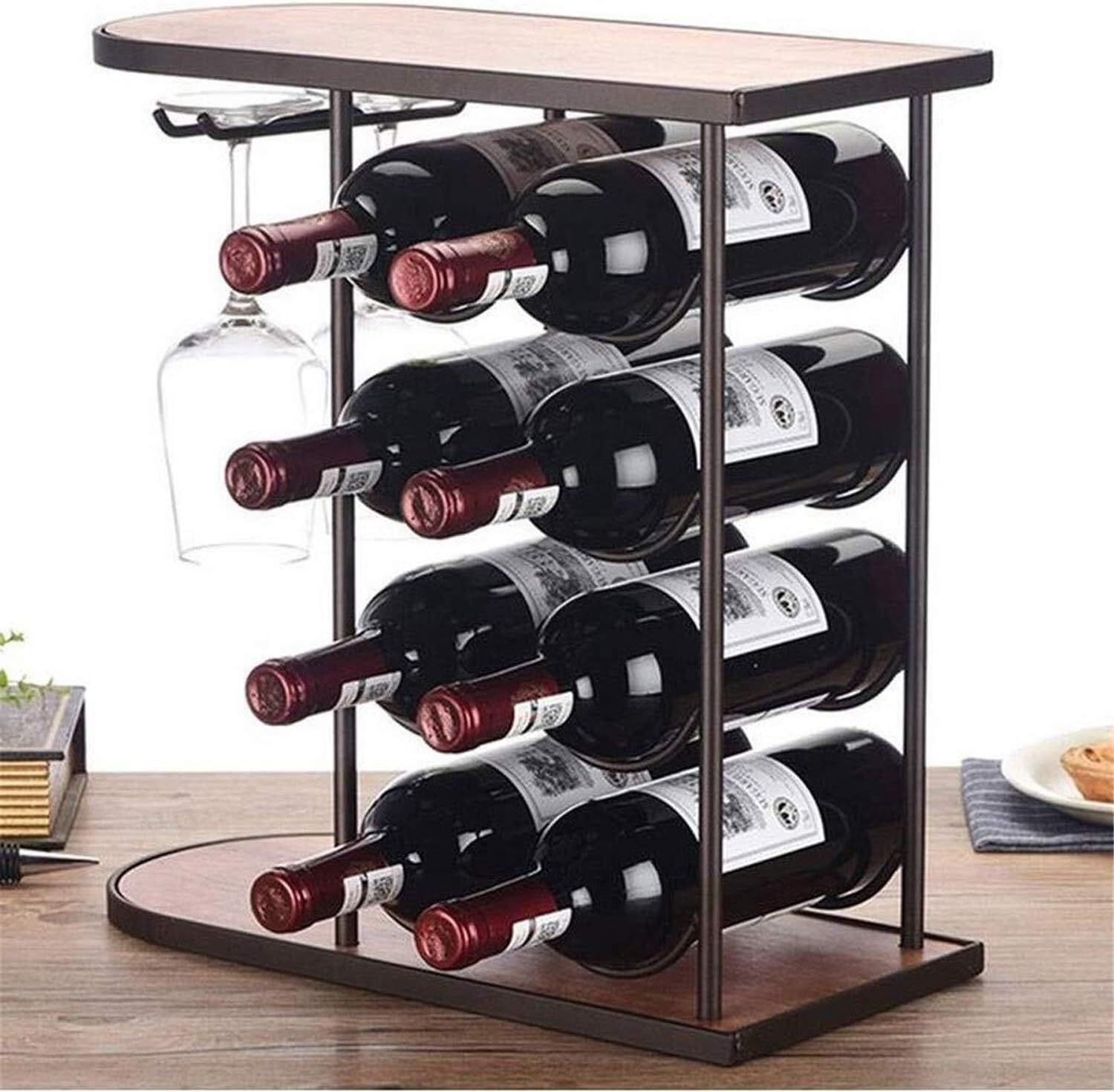 Wine Rack Countertop Wine Rack Metal Stackable StandAlone Wine Rack