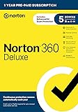 Norton 360 Deluxe, Antivirus software for 5 Devices