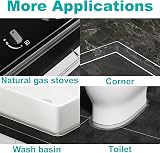 Ruzos Rusoz Bathroom Sealant Tape Clear 38mmx3.2m Waterproof Anti-Mould view 6