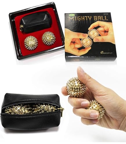 Juego De 10 Piezas Antiestrés - Anillos Ajustables, Bolas De Masaje Y Pulseras - Alivia El Estrés Y La Ansiedad