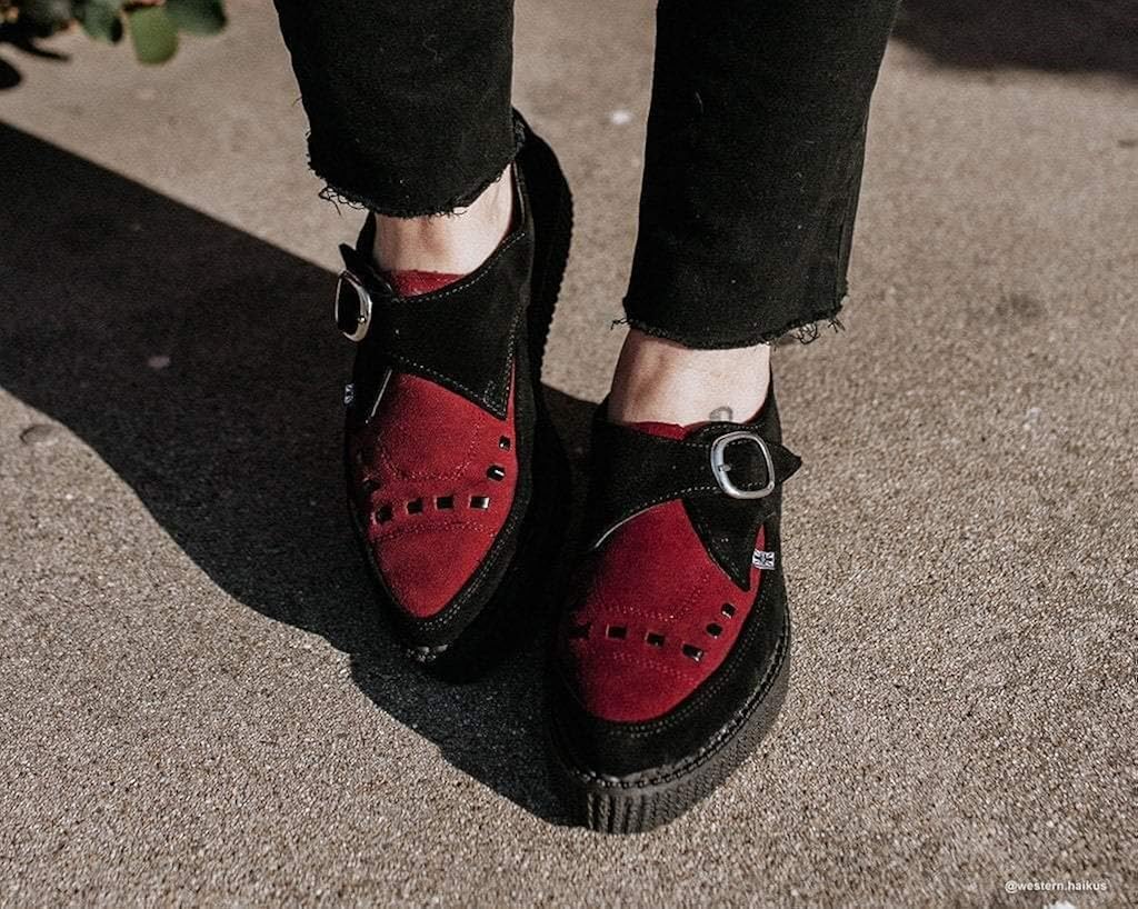 tuk pointed buckle creepers
