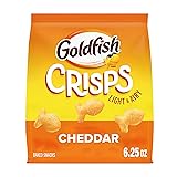 Goldfish Crisps Cheddar Cheese Baked Chip Cracker